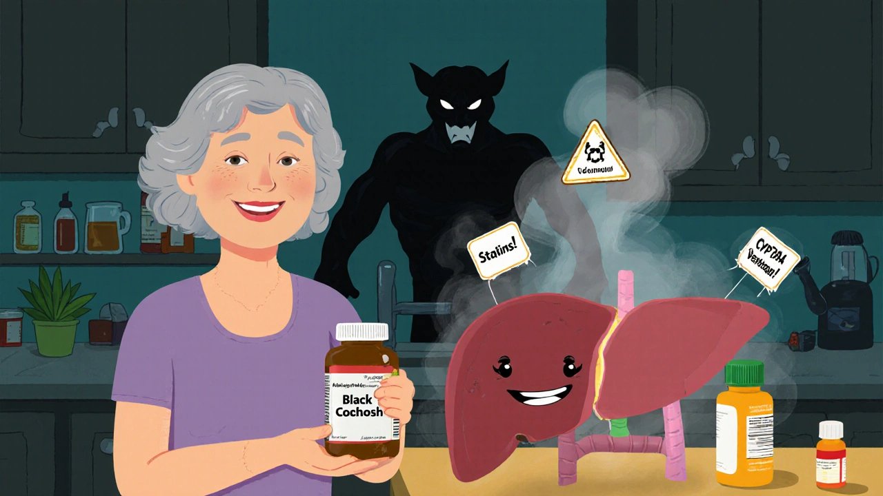 Black Cohosh and Liver Safety: What You Need to Know About Medication Interactions