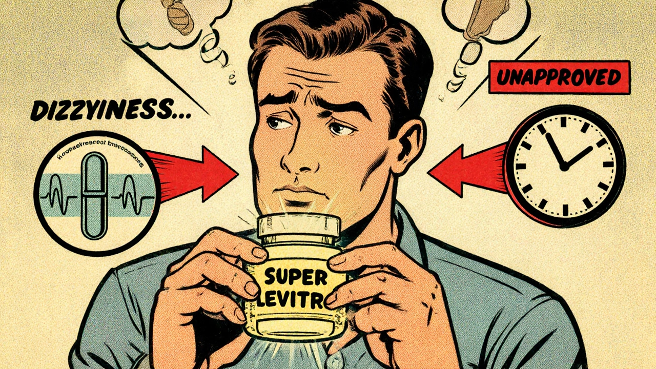 Super Levitra (Dapoxetine and Vardenafil) vs Alternatives: What Actually Works Better