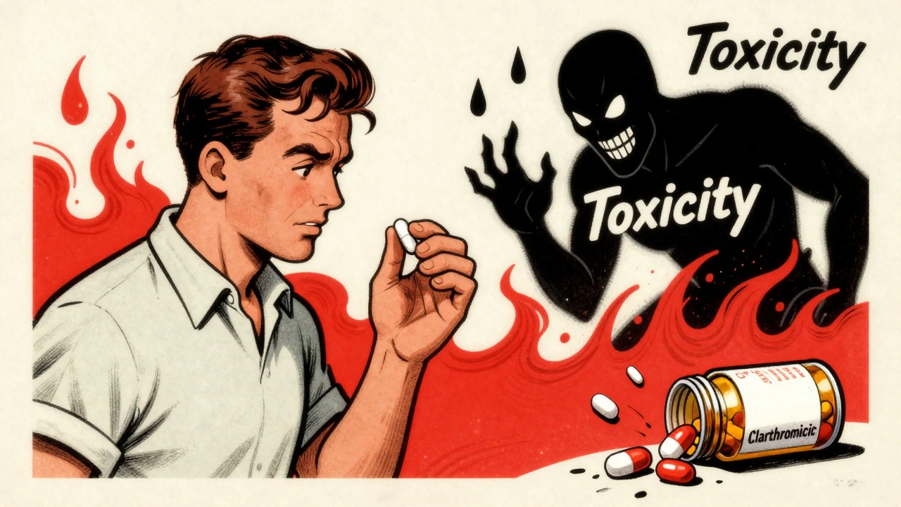 Colchicine and Macrolides: How Together They Can Cause Deadly Toxicity