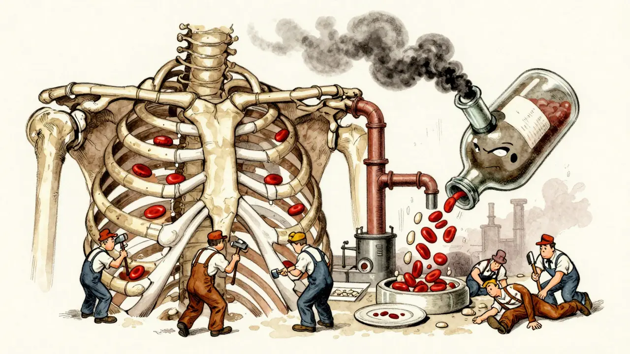 Medication-Related Bone Marrow Suppression: What You Need to Know About Low Blood Counts
