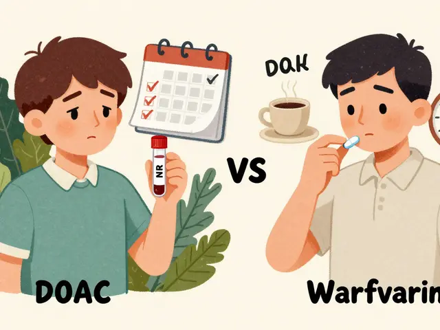Direct Oral Anticoagulants vs Warfarin: Side Effect Comparison