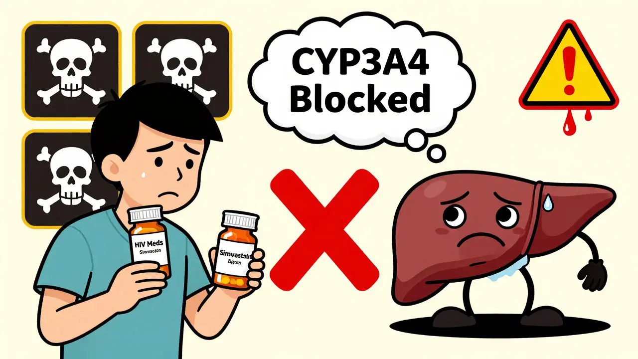 HIV Medications with Statins: Safe Choices and Side Effects