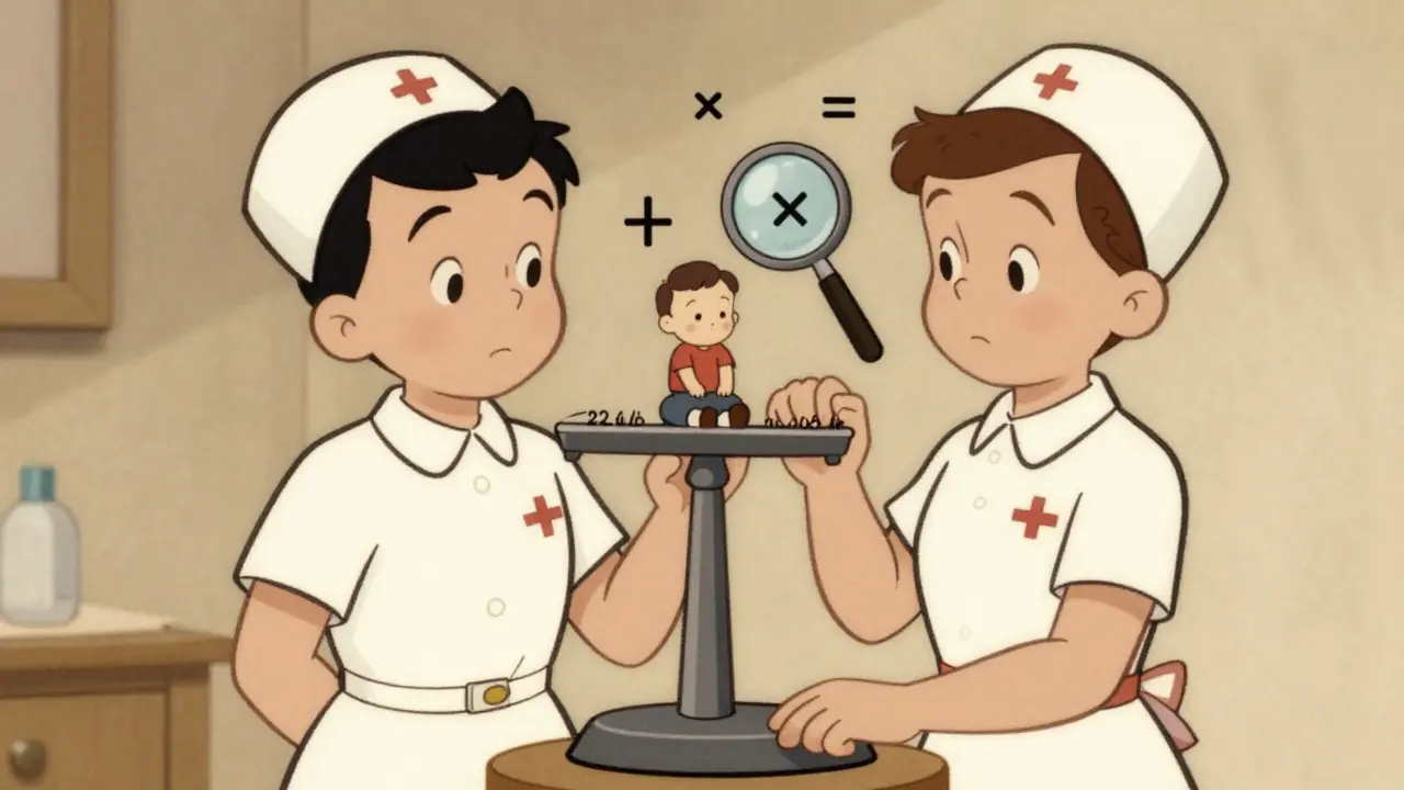 Pediatric Dosing: Weight-Based Calculations and Double-Checks for Medication Safety