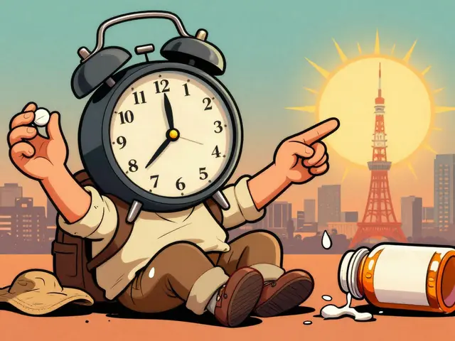 Jet Lag and Time-Released Medication Dosing Across Time Zones: What Actually Works