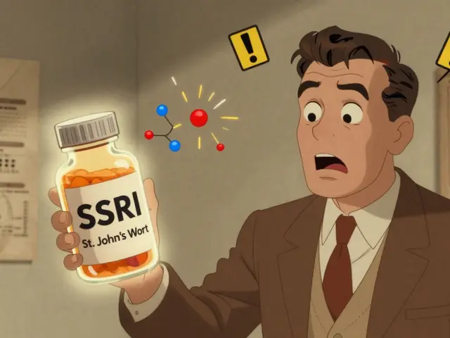 St. John’s Wort and SSRIs: What You Need to Know About Serotonin Syndrome Risk