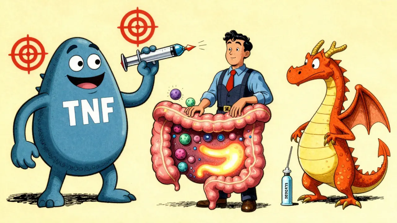 IBD Biologics: Anti-TNF, Anti-Integrin, and IL-12/23 Inhibitors Explained