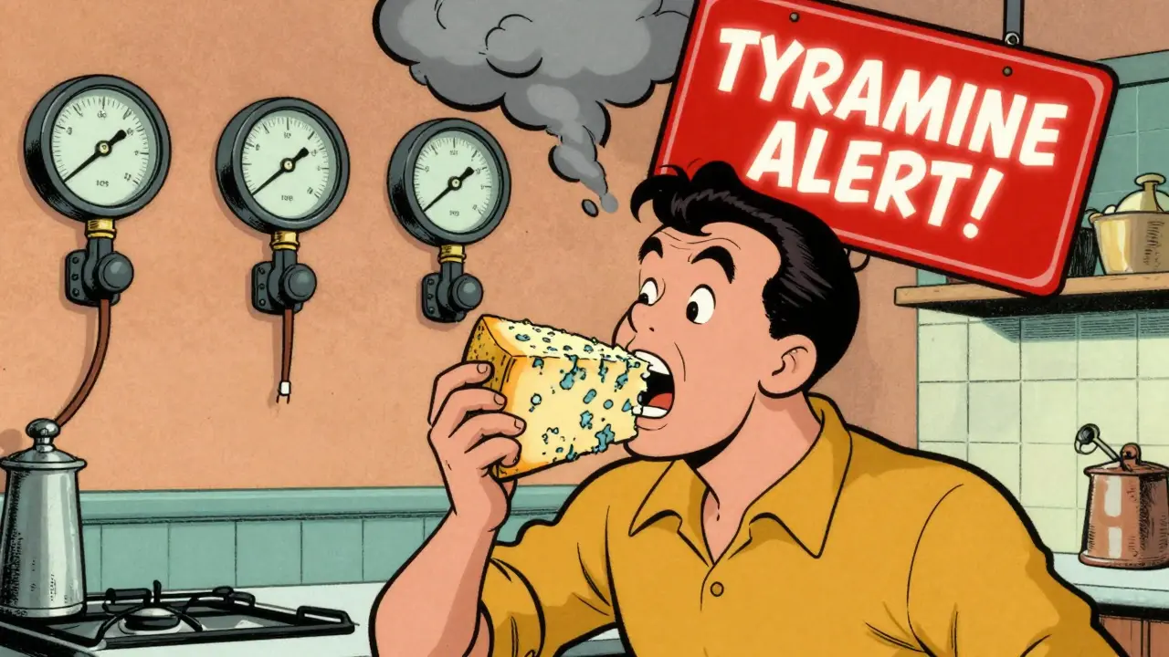 Tyramine-Rich Foods and MAO Inhibitors: What You Must Avoid to Prevent Hypertensive Crisis