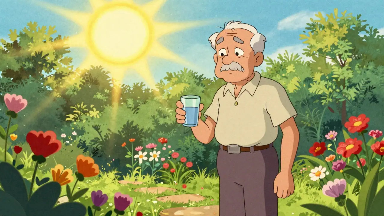 Elderly Dehydration and Diuretics: How to Prevent Kidney Damage